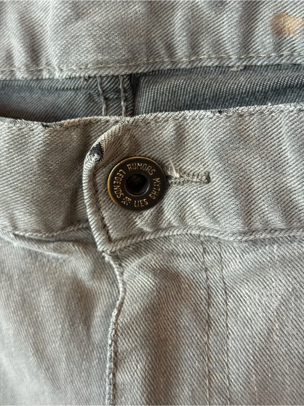 Roark HWY 133 Slim Straight Denim * Gray * Approx 34x32 or XL